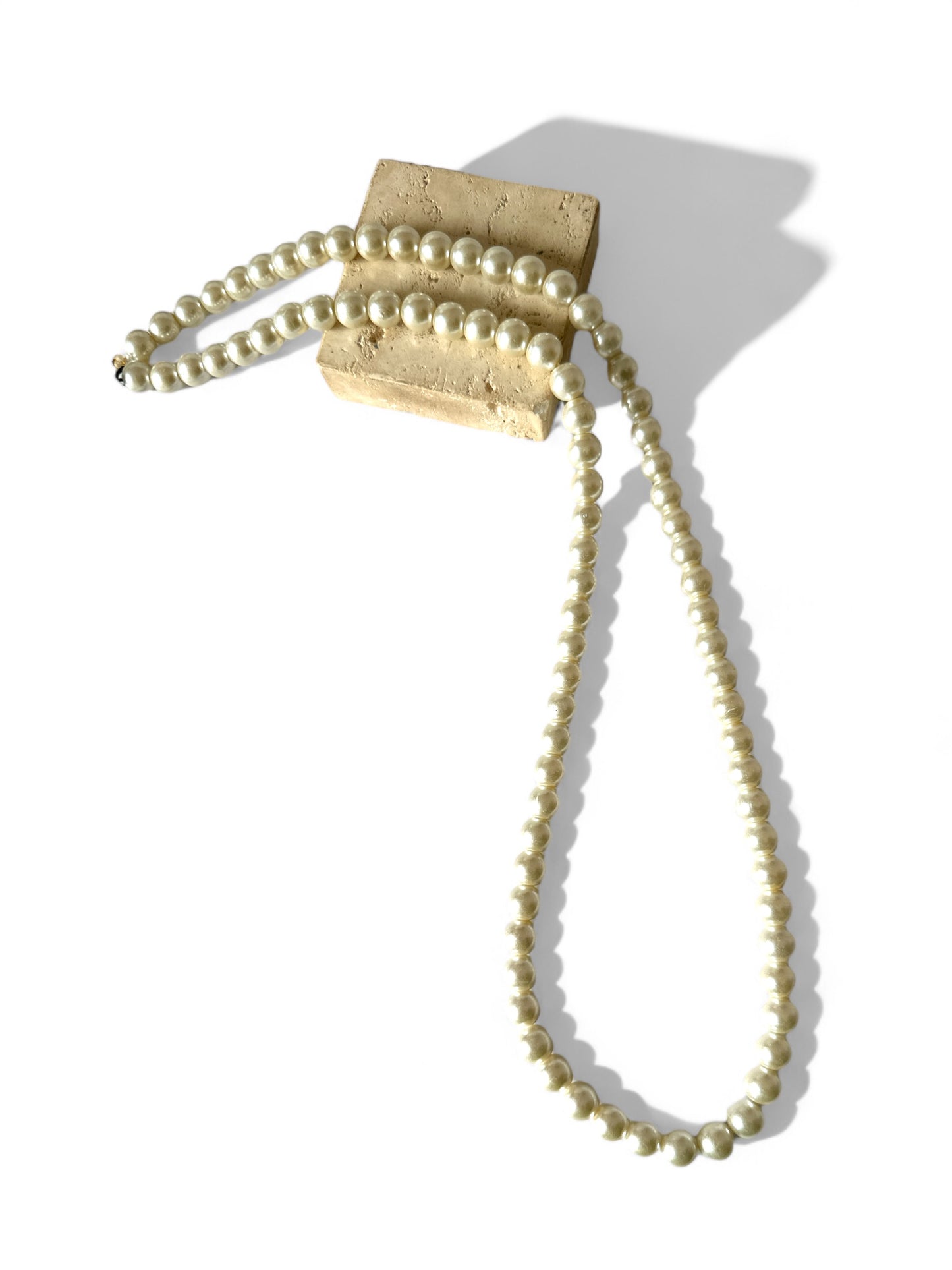 Χειροποίητο μακρύ κολιέ με πέρλες 10 mm – Pearl Grace Necklace – So Cute by Dimi