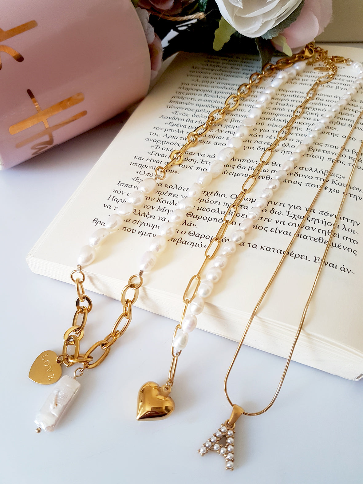 Elegant Heart Shape Titanium Steel Necklace