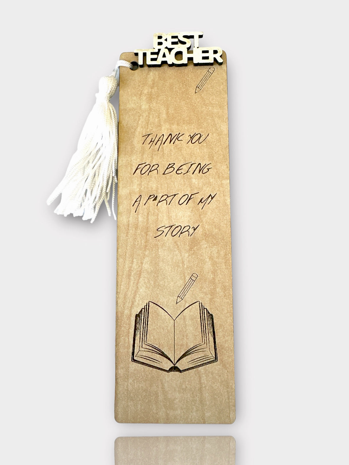 Ξύλινος σελιδοδείκτης Best Teacher