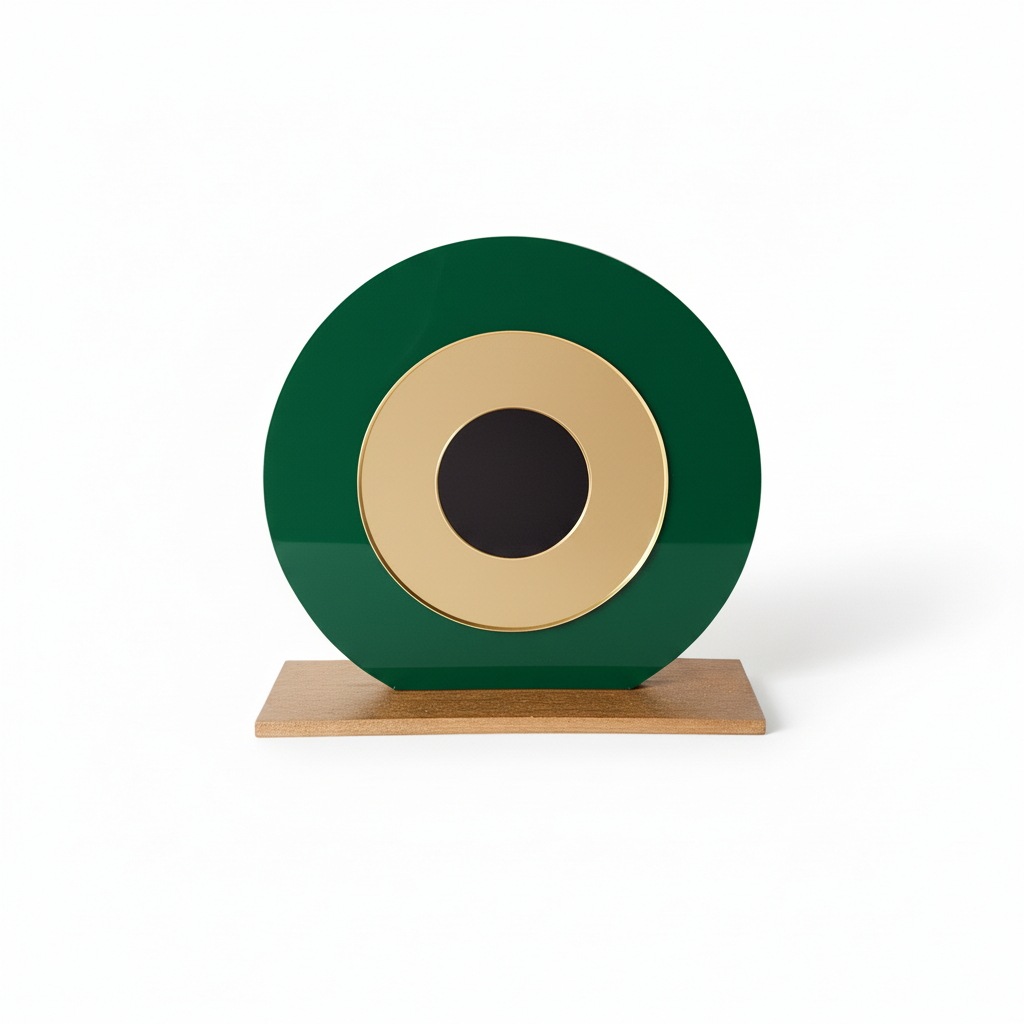 🤍✨Επιτραπέζιο Διακοσμητικό Μάτι από Πλεξιγκλάς & Καθρέφτη