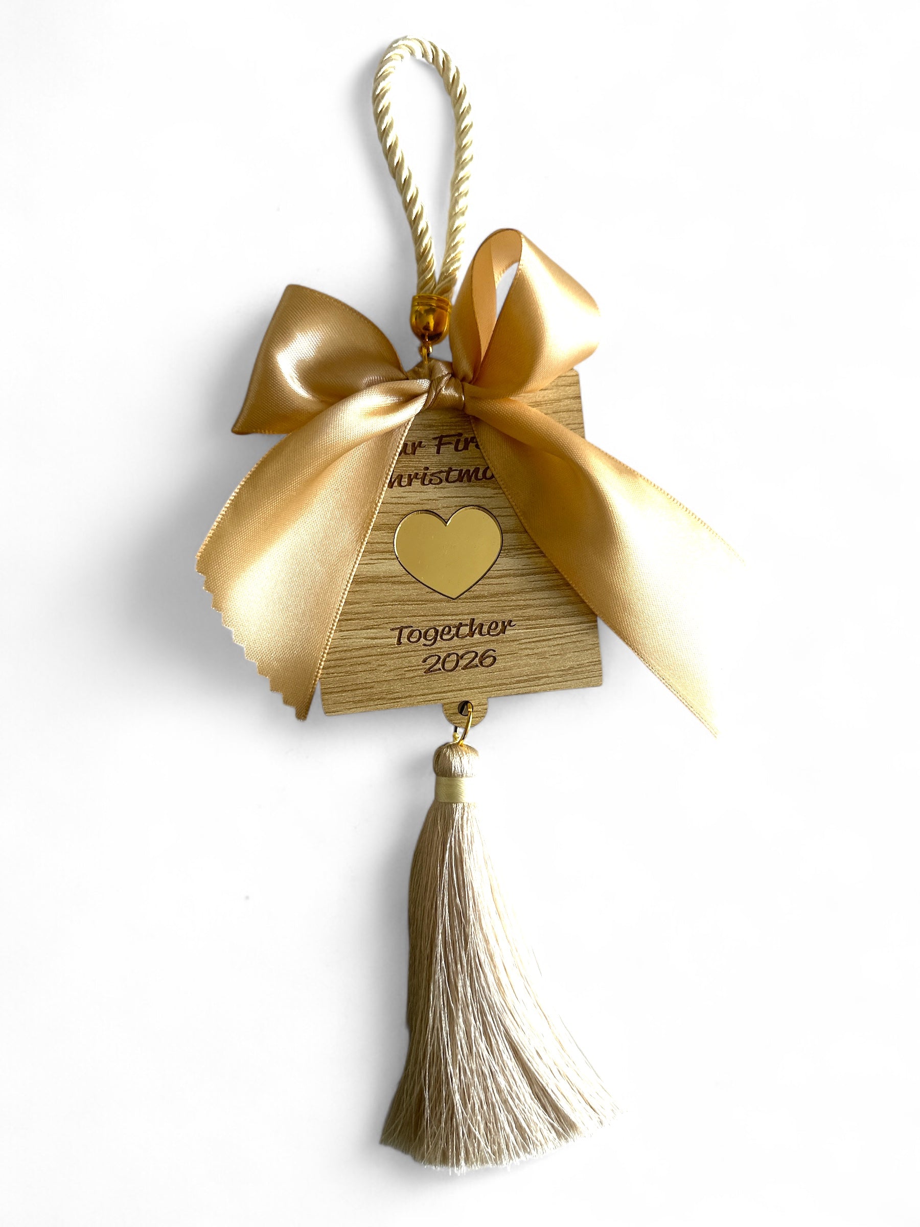 Χειροποίητο γούρι Our First Christmas Together – So Cute by Dimi χονδρική