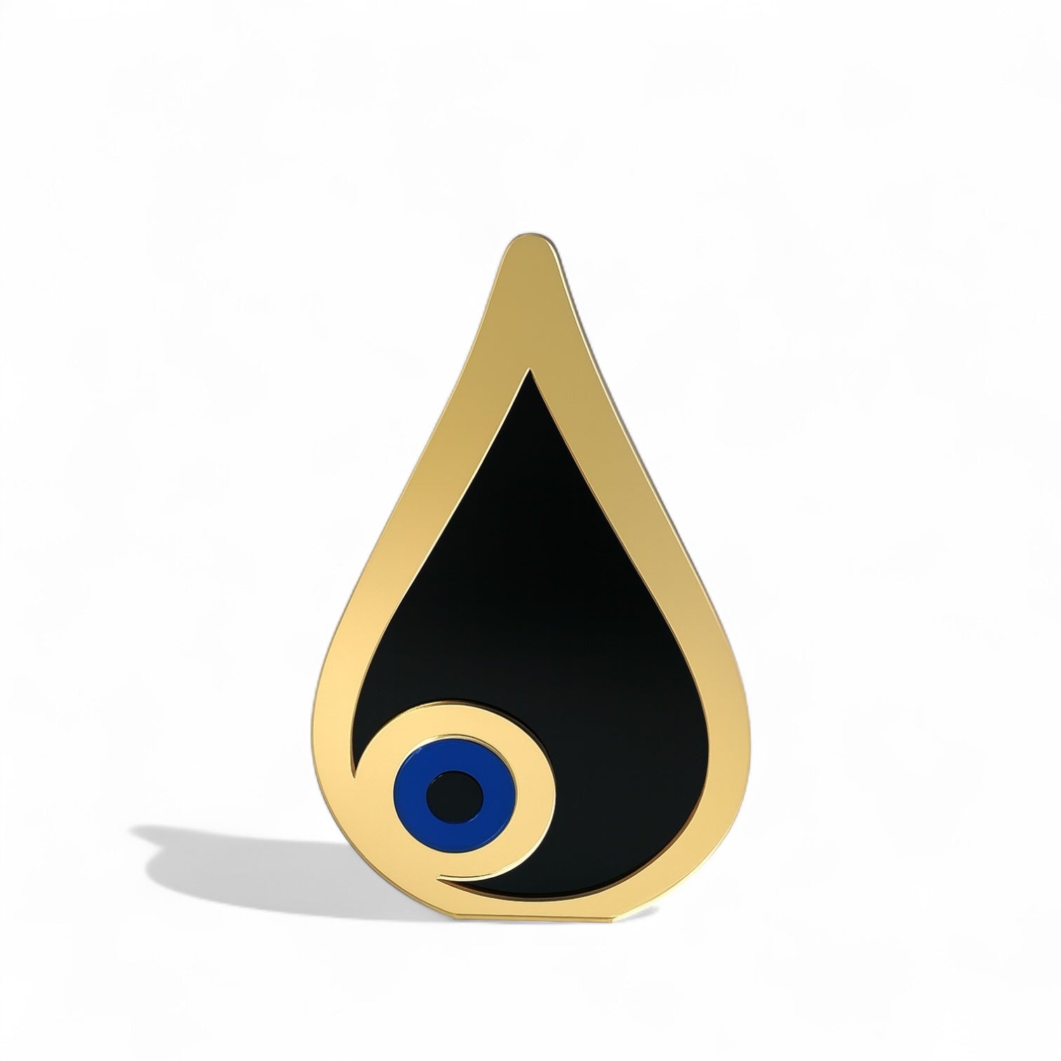 Γούρι μάτι δάκρυ plexiglass χρυσό ή ασημί χονδρικής – So Cute by Dimi