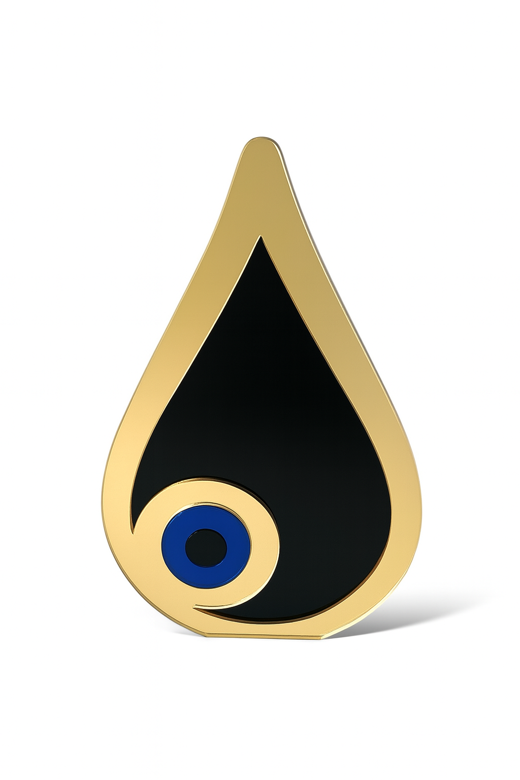 Γούρι μάτι δάκρυ plexiglass χρυσό ή ασημί χονδρικής – So Cute by Dimi