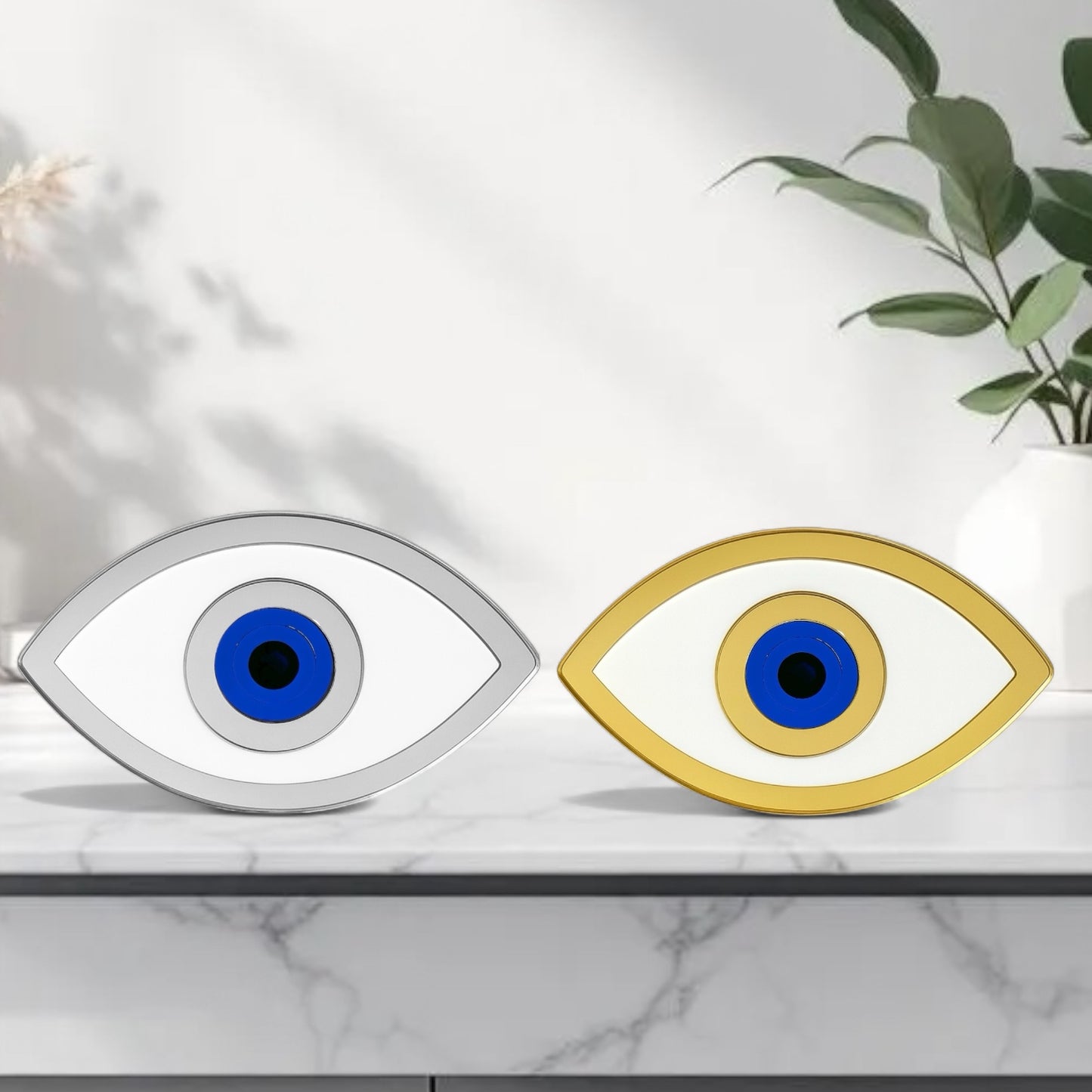 👁️ Επιτραπέζιο Γούρι Μάτι Plexiglass Καθρέφτης 2026