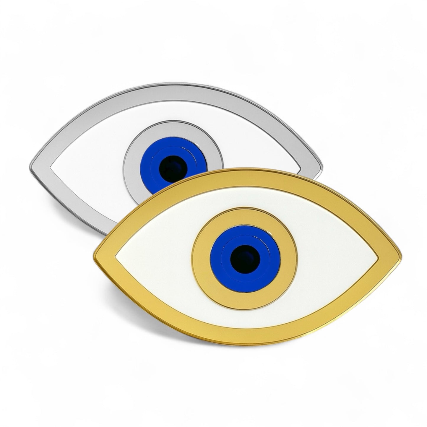 Eπιτραπέζιο Γούρι Μάτι Plexiglass με Χρυσό Καθρέφτη & Λάμψη - So Cute by Dimi