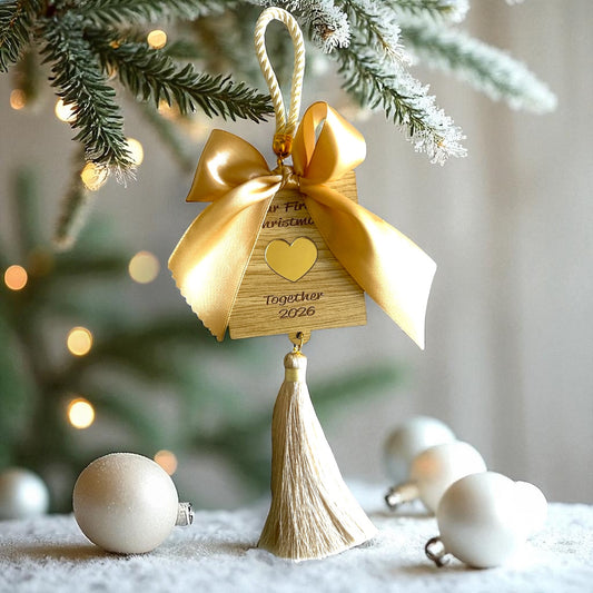 Χειροποίητο γούρι Our First Christmas Together – So Cute by Dimi χονδρική