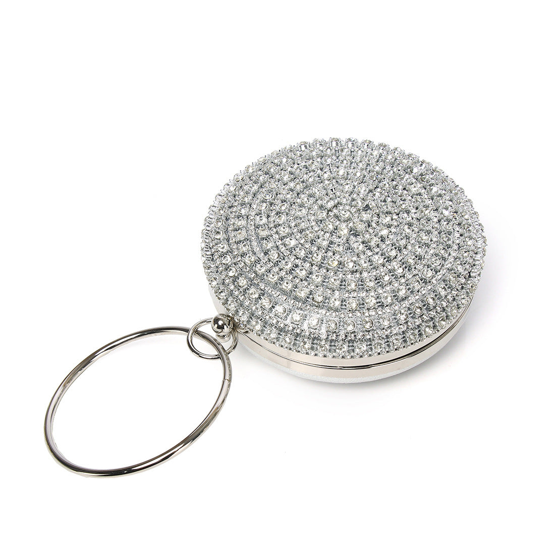 Rhinestone Round Evening Bags