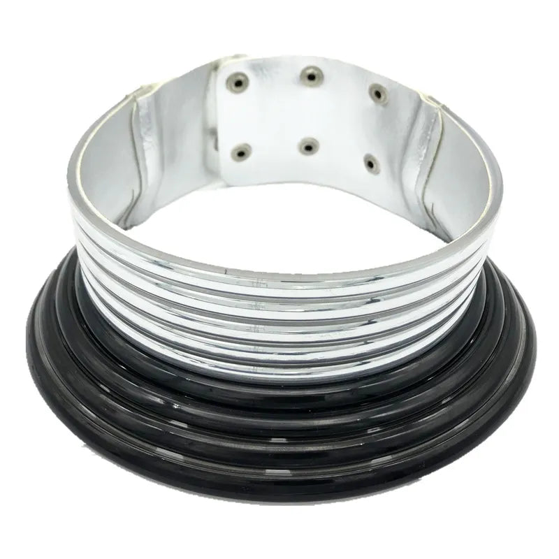 African Style Geometric Women'S Choker made by Plastic, pack of 2 pieces
