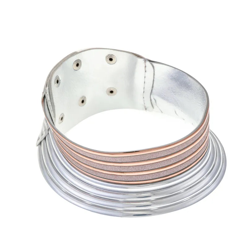 African Style Geometric Women'S Choker made by Plastic, pack of 2 pieces
