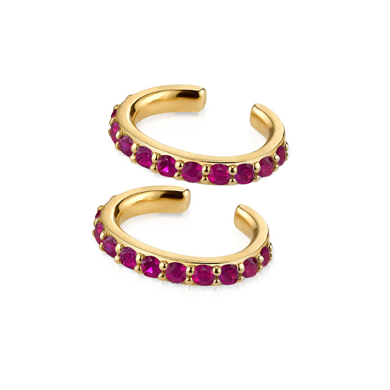 INS Style Round Earring by Copper with Inlay Zircon
