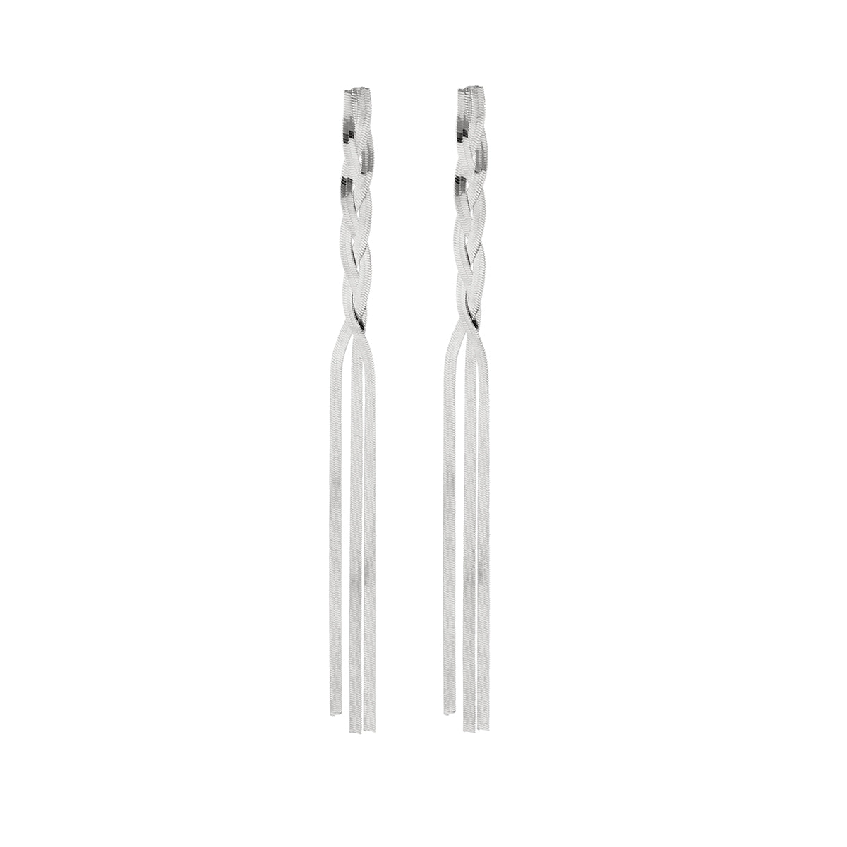 Tassel Metal Copper Women'S Drop Earrings