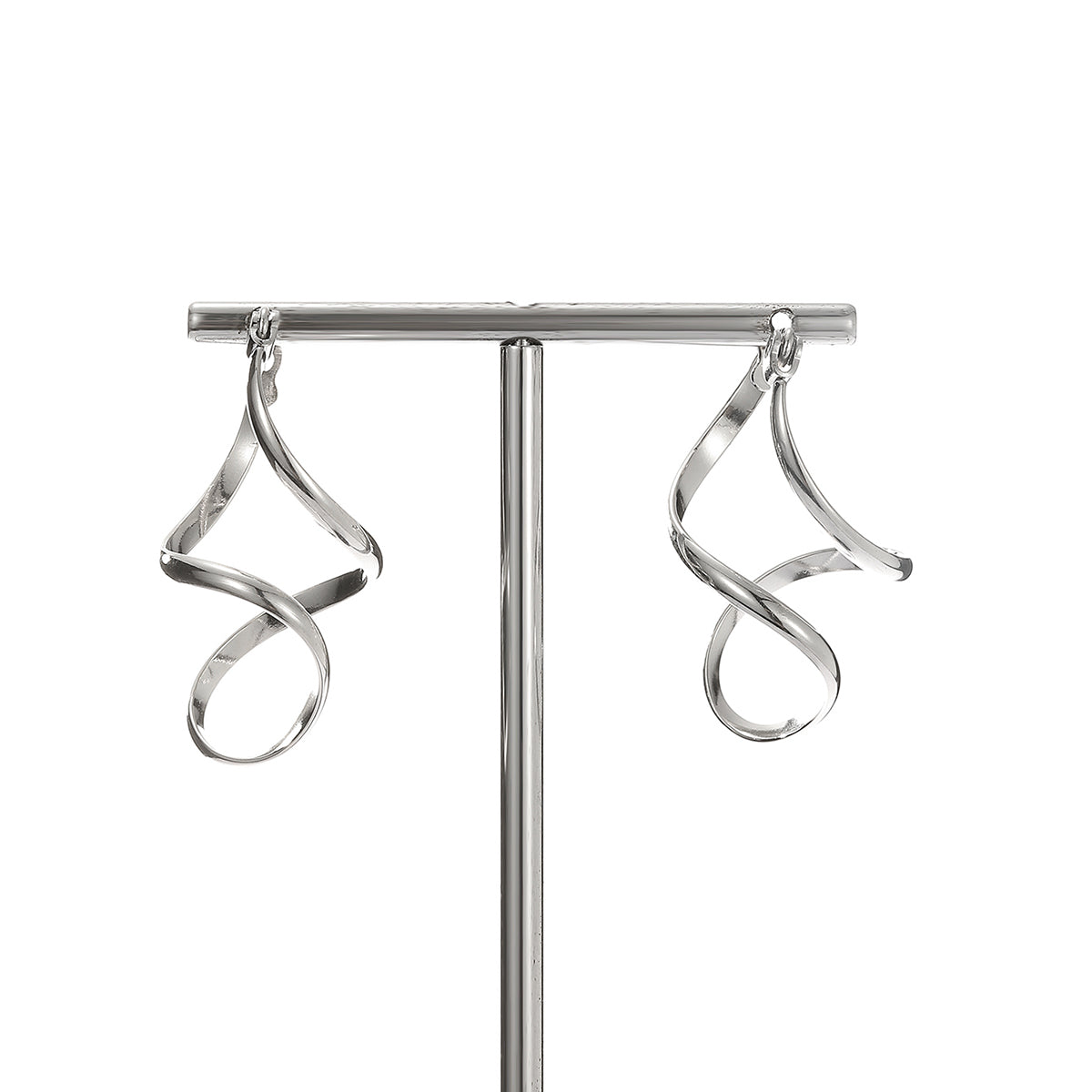Elegant Irregular Stainless Steel Earrings