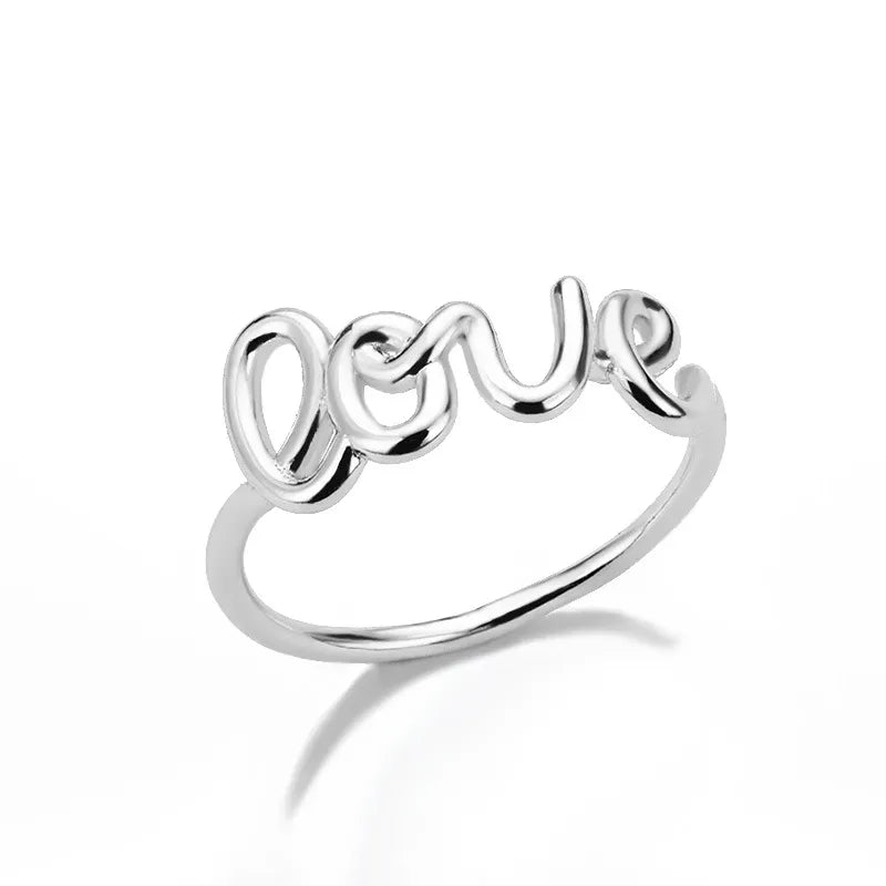 Romantic Love Copper Plating Ring