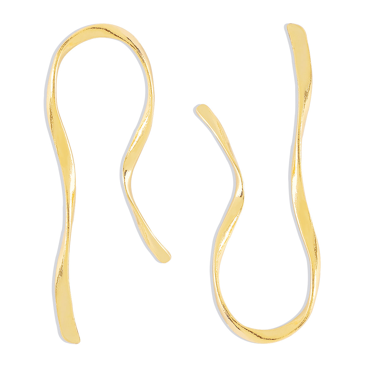 Irregular Alloy Asymmetrical Irregular Women'S Ear Studs