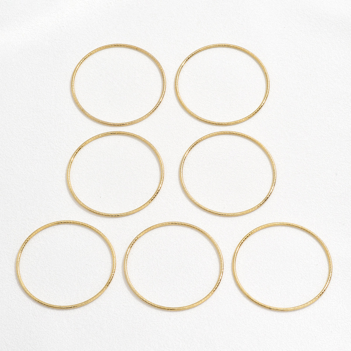 Glam Simple Style Circle Stainless Steel Round Ring Bangle