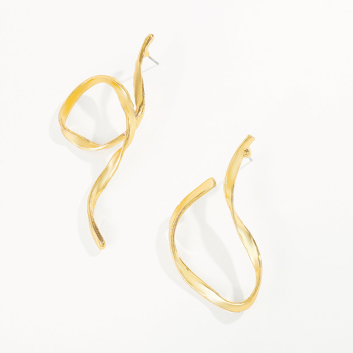 Modern Style Streetwear Irregular Alloy Earrings