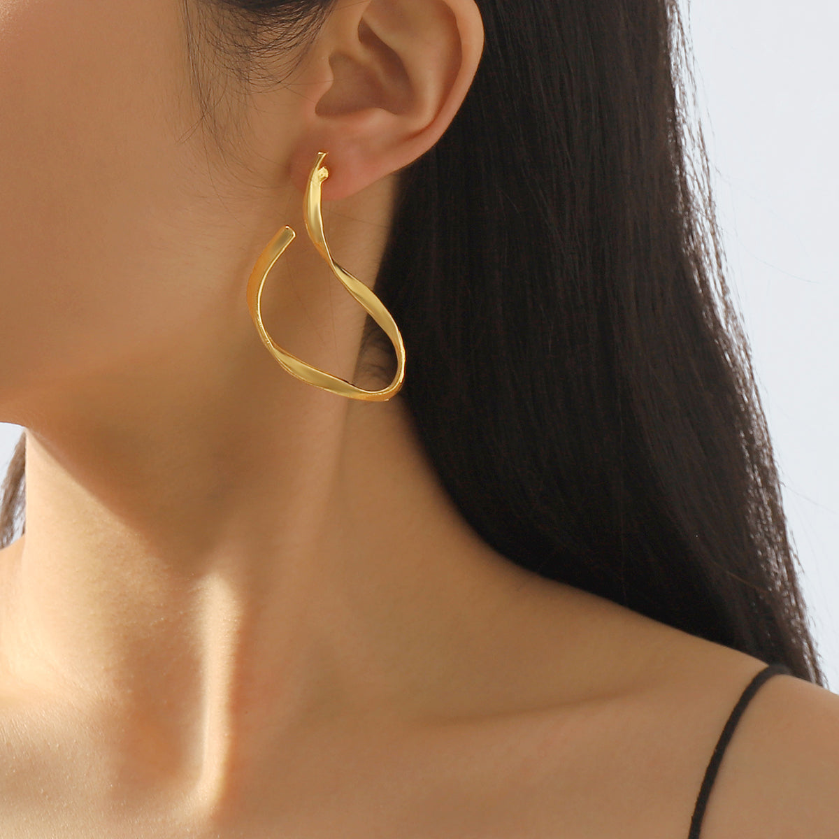 Modern Style Streetwear Irregular Alloy Earrings