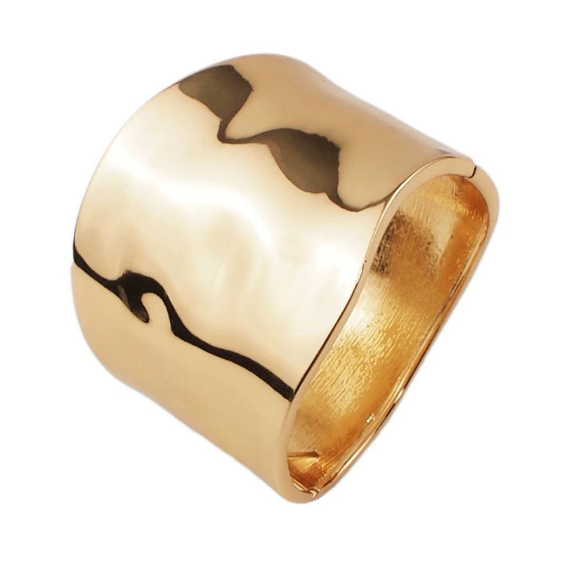 Streetwear Irregular Alloy Plating Women's Bangle