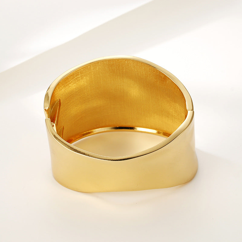 Streetwear Irregular Alloy Plating Women's Bangle