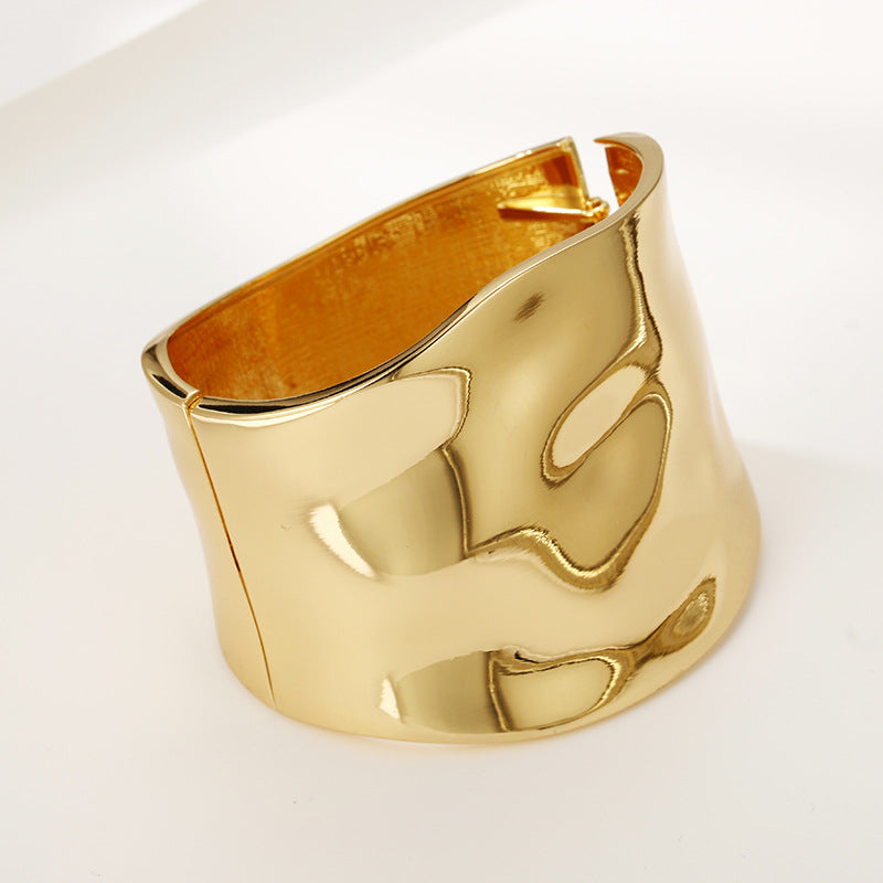 Streetwear Irregular Alloy Plating Women's Bangle