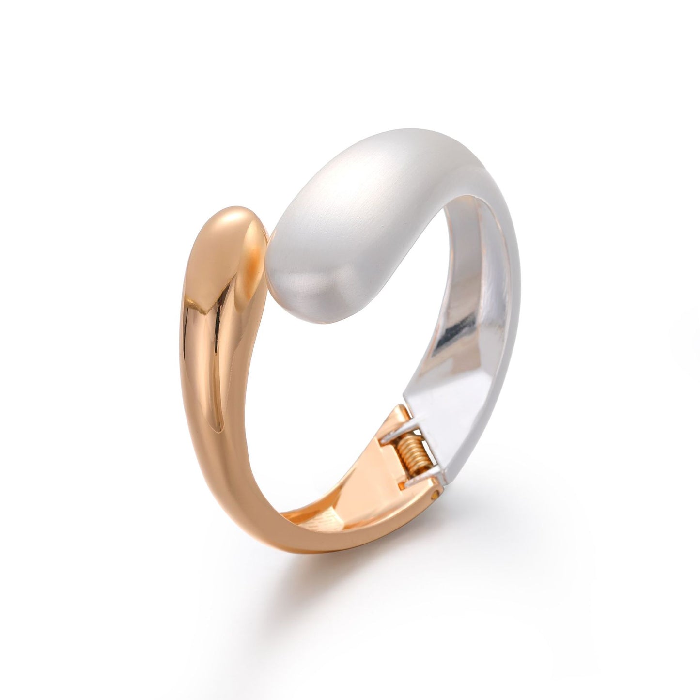 Glam Luxurious Solid Color Alloy Unisex Bangle