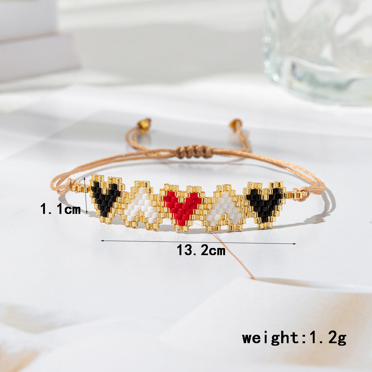 Vintage Style Devil's Eye Palm Glass Handmade Women's Bracelets