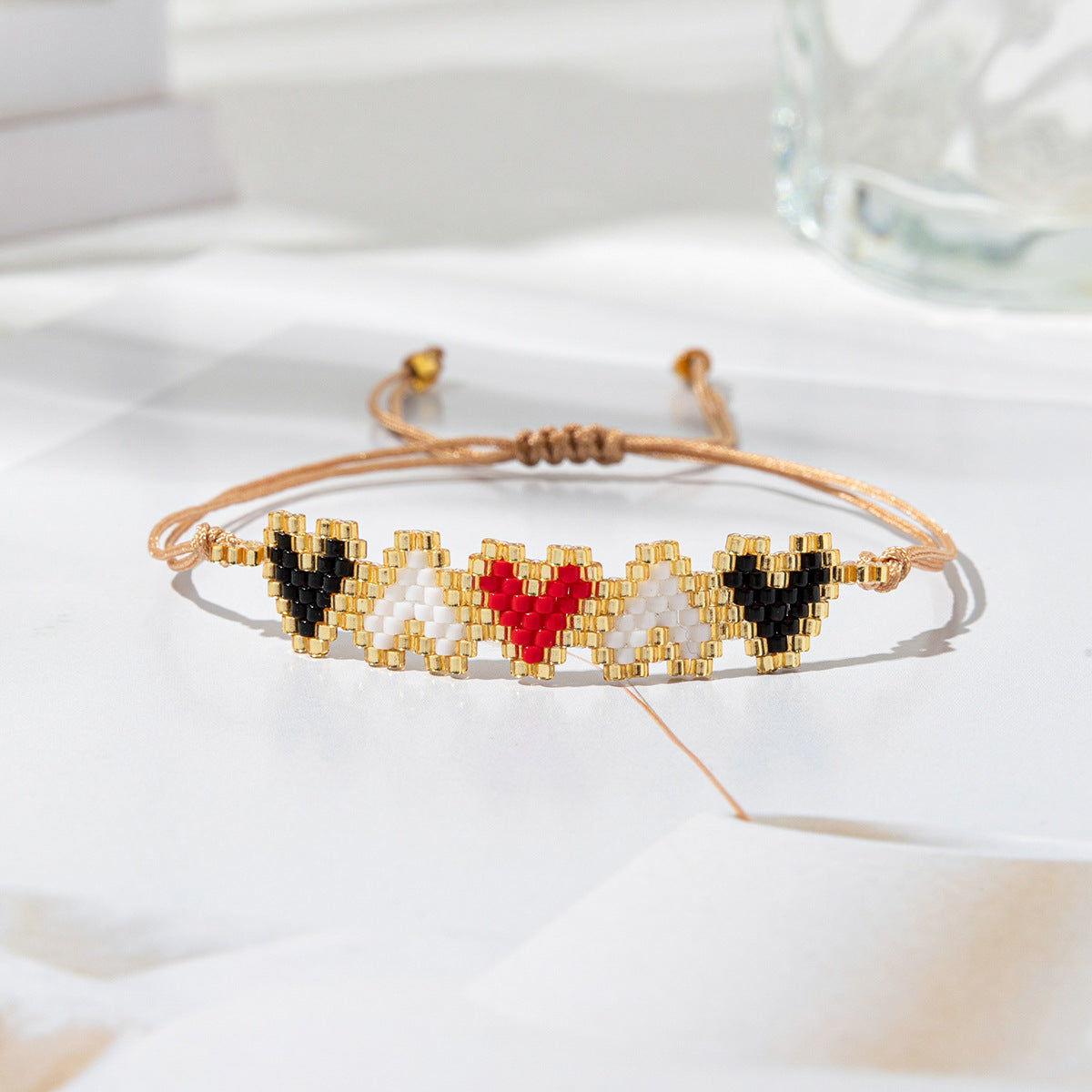 Vintage Style Devil's Eye Palm Glass Handmade Women's Bracelets