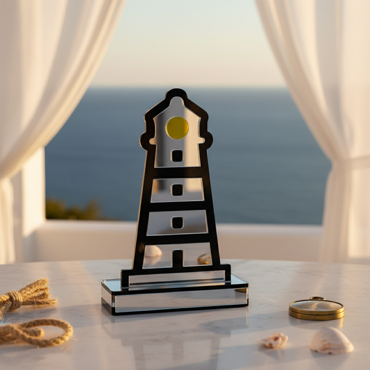 So Cute by Dimi – χονδρικό διακοσμητικό φάρος plexiglass καθρέφτης, nautical corporate gift