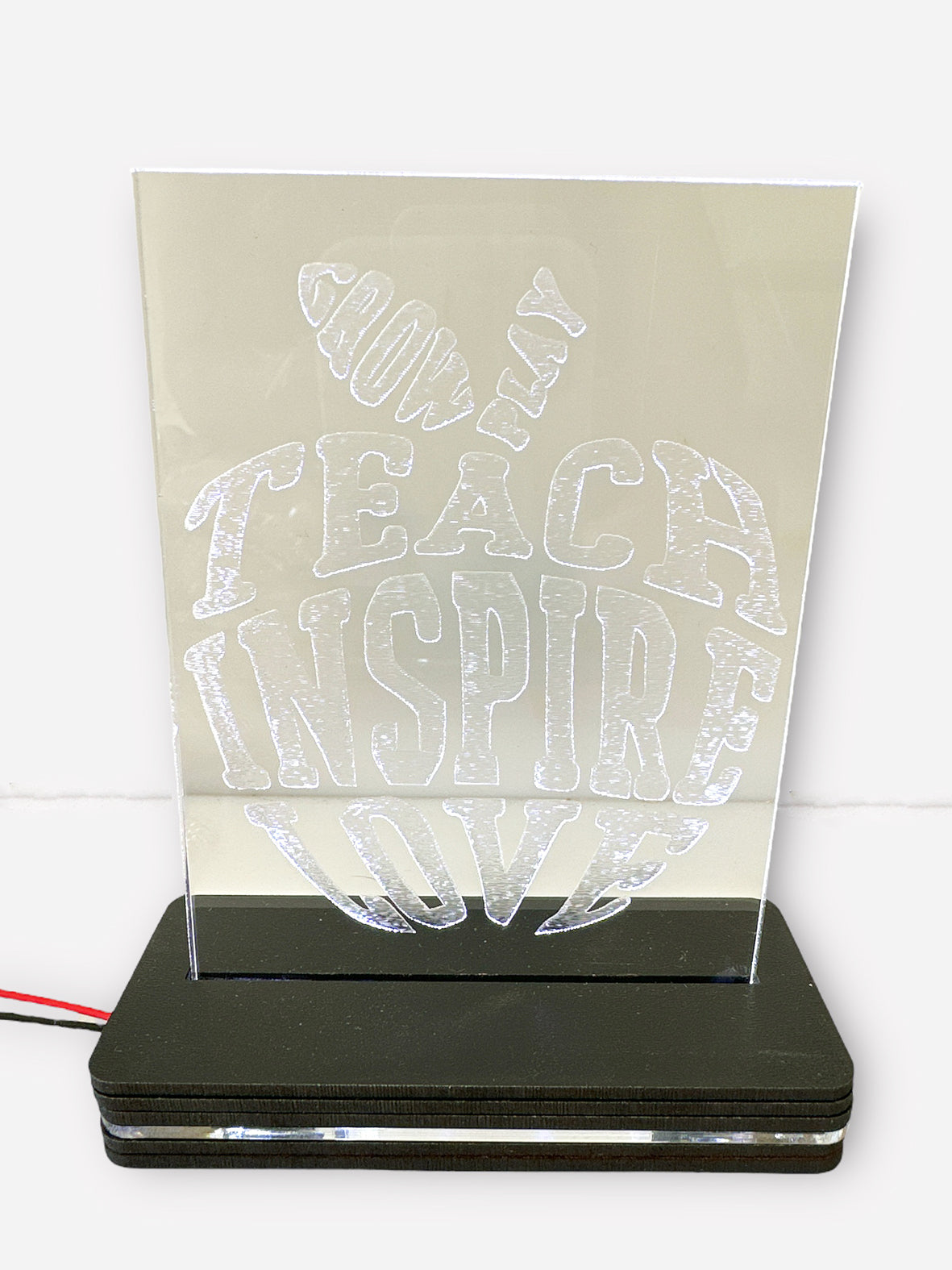 Φωτιστικό led Teach Inspire Love