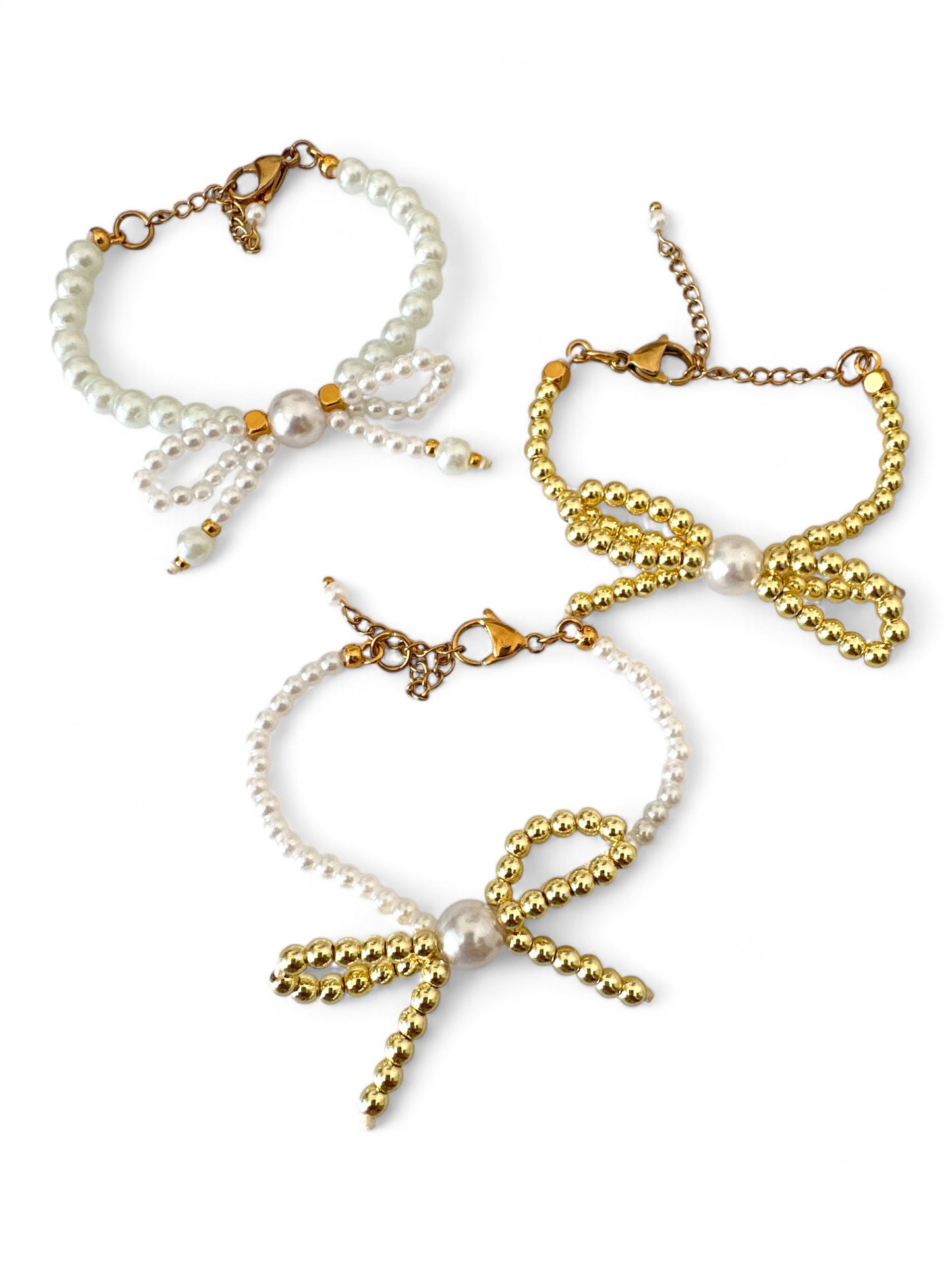 Χειροποίητα βραχιόλια με χάντρες αιματίτη και πέρλες – So Cute by Dimi