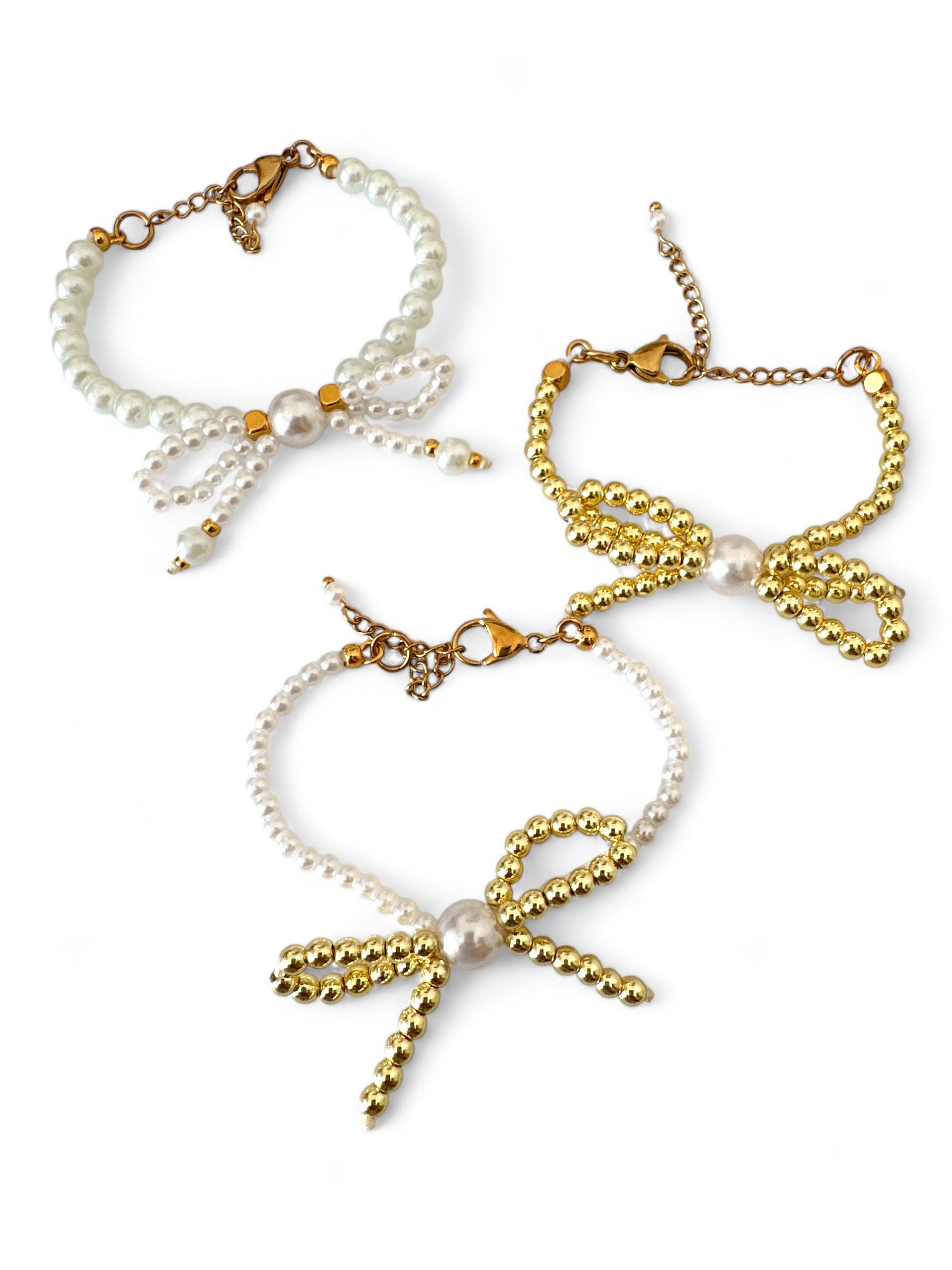 Χειροποίητα βραχιόλια με χάντρες αιματίτη και πέρλες – So Cute by Dimi