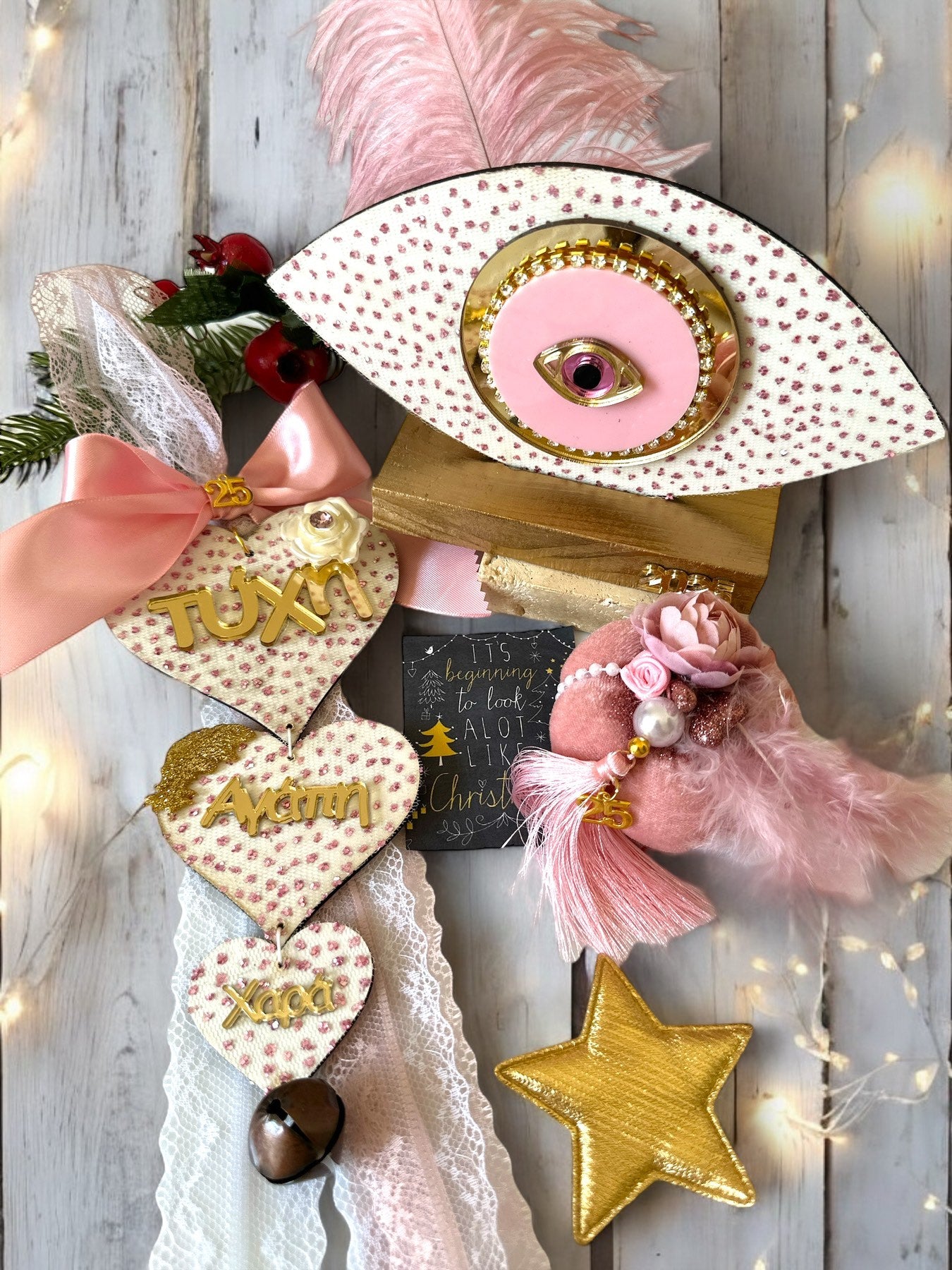 Merry & Pink γούρι μικρή κολοκύθα