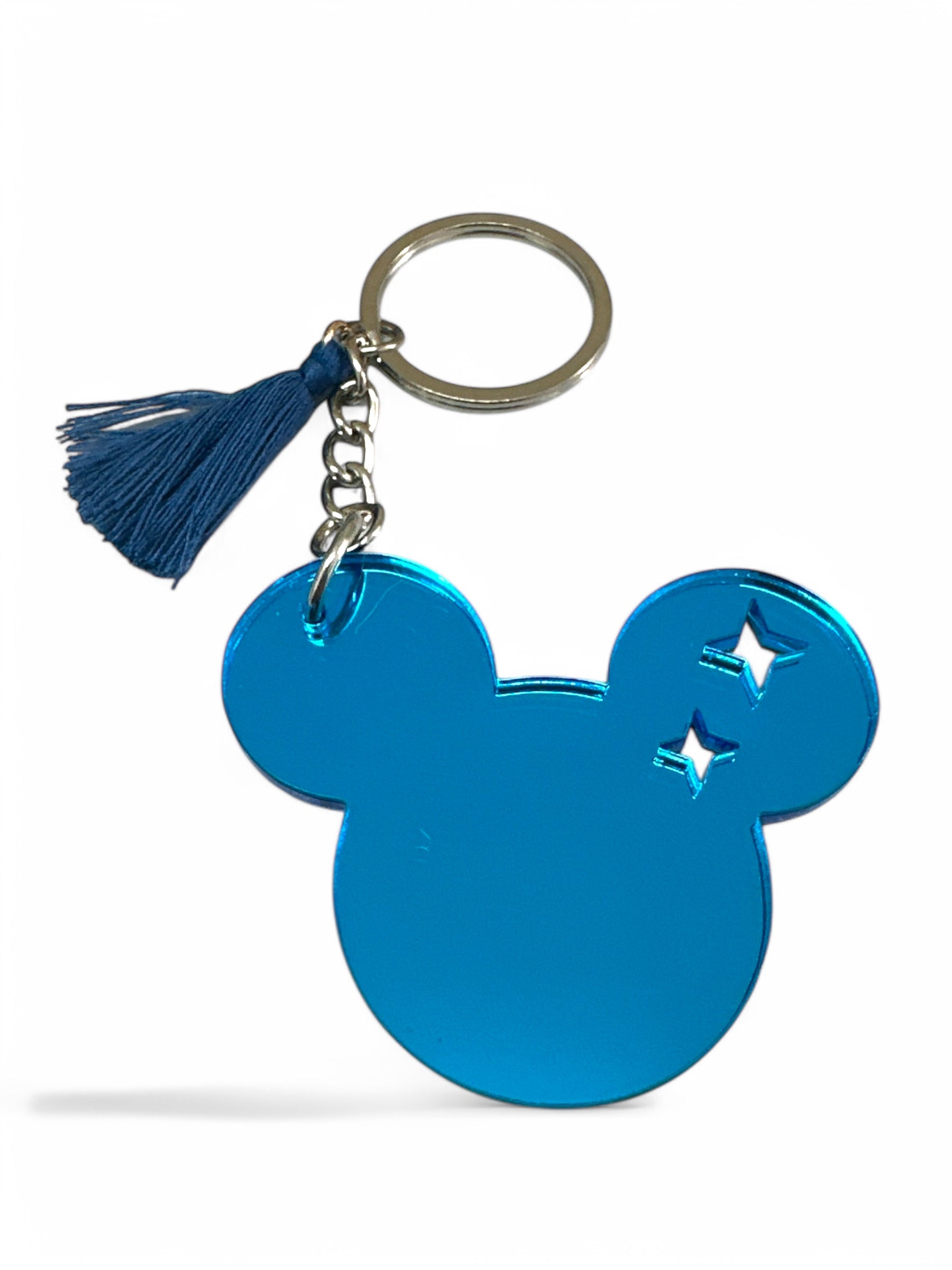 Plexiglass μπρελόκ καθρέφτη σε σχήμα ποντικιού με αστέρια – So Cute by Dimi Wholesale