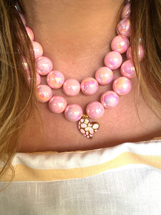 ΚΟΛΙΕ ΜΕ ΠΕΡΛΕ ΧΑΝΤΡΕΣ ΚΑΙ ΑΤΣΑΛΙΝΗ ΚΑΡΔΙΑ