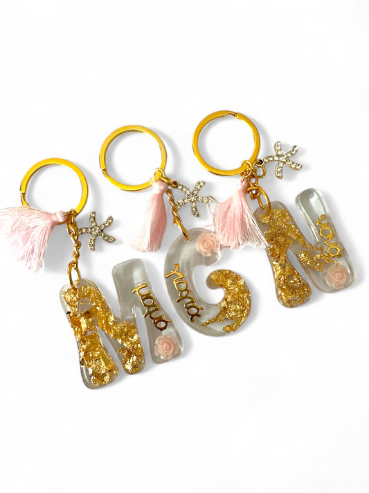 Χειροποίητο Μπρελόκ – Μαμά / Γιαγιά / Νονά, σε συσκευασία 2 τεμαχίων