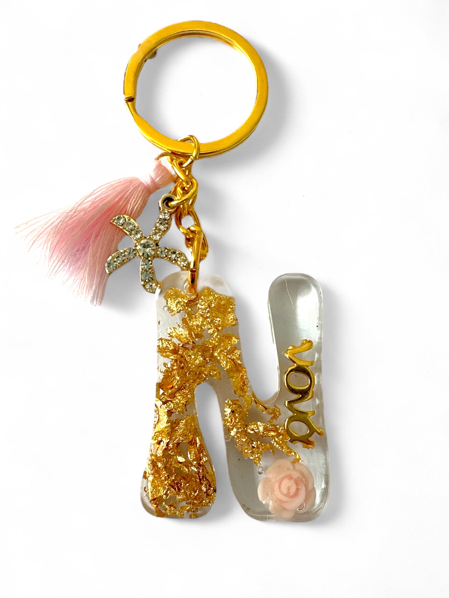 Χειροποίητο Μπρελόκ – Μαμά / Γιαγιά / Νονά, σε συσκευασία 2 τεμαχίων