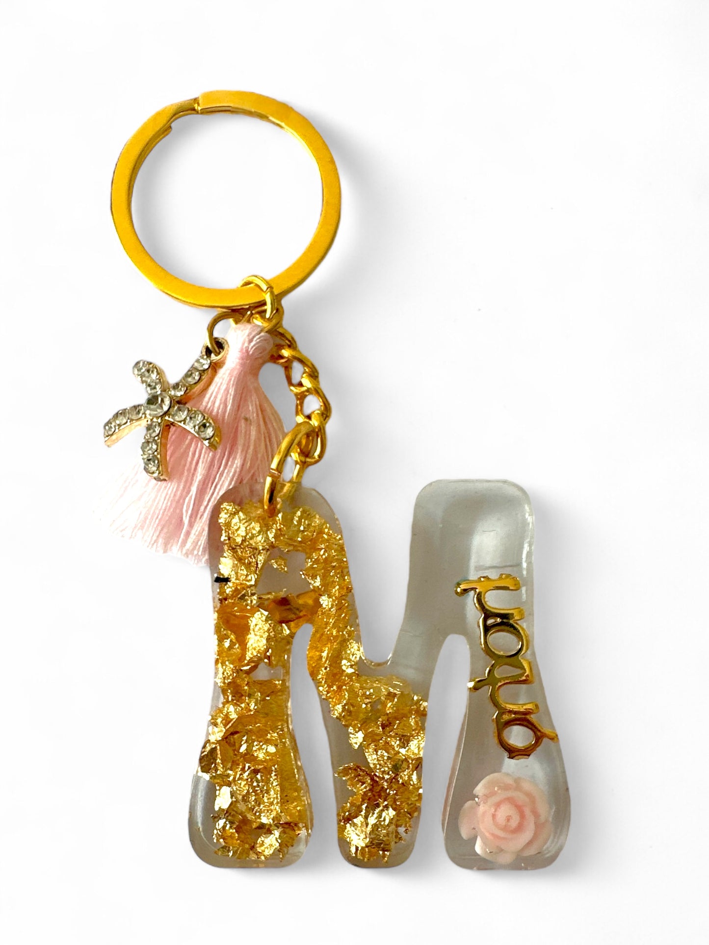 Χειροποίητο Μπρελόκ – Μαμά / Γιαγιά / Νονά, σε συσκευασία 2 τεμαχίων