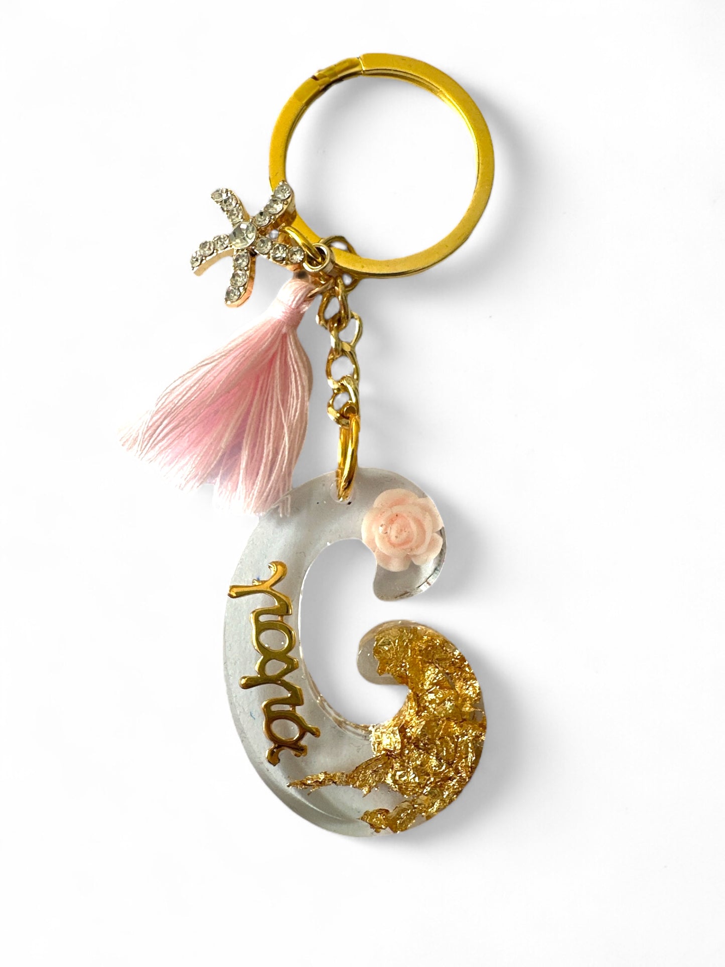 Χειροποίητο Μπρελόκ – Μαμά / Γιαγιά / Νονά, σε συσκευασία 2 τεμαχίων