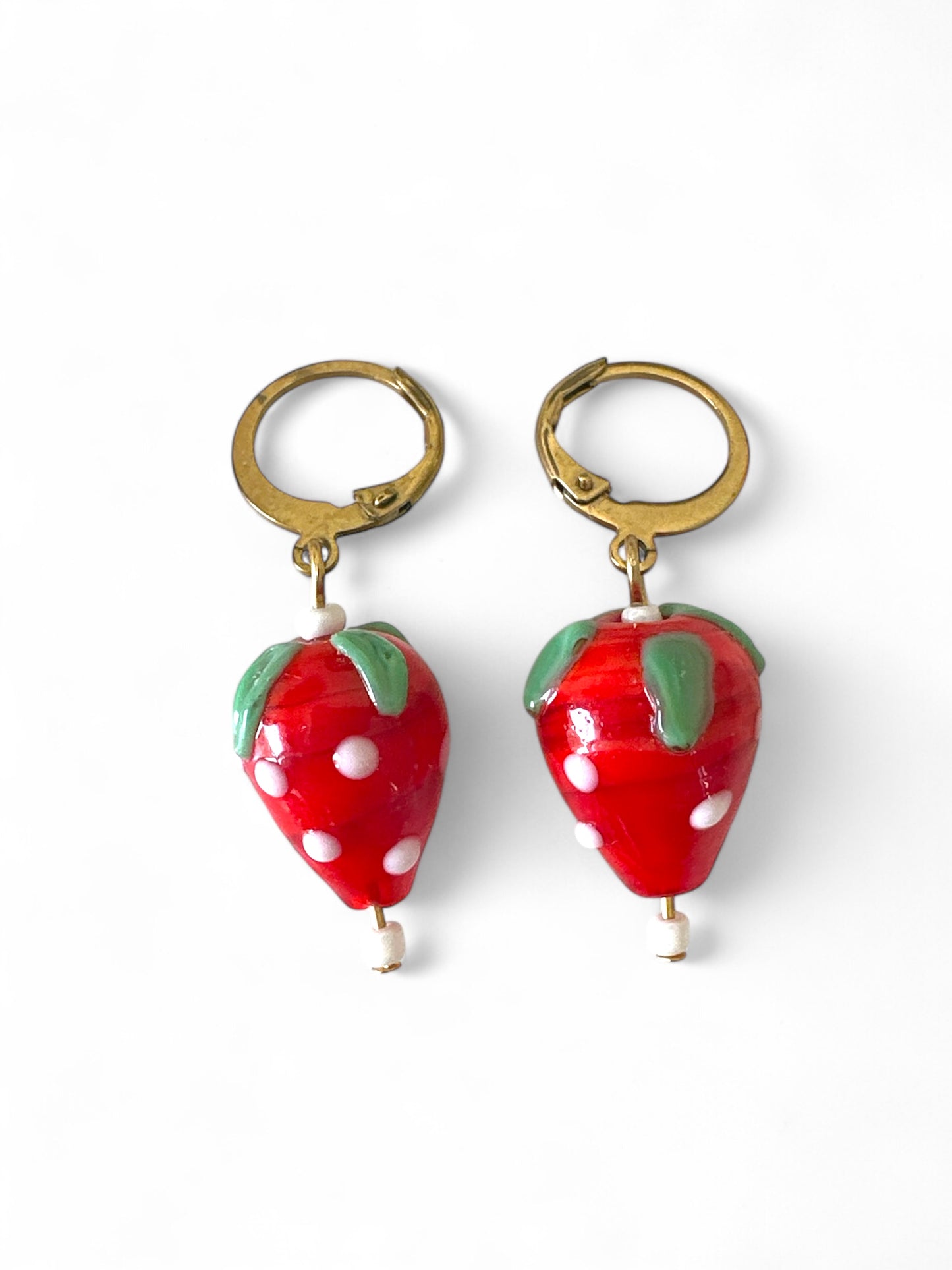 Strawberry Drops Earrings