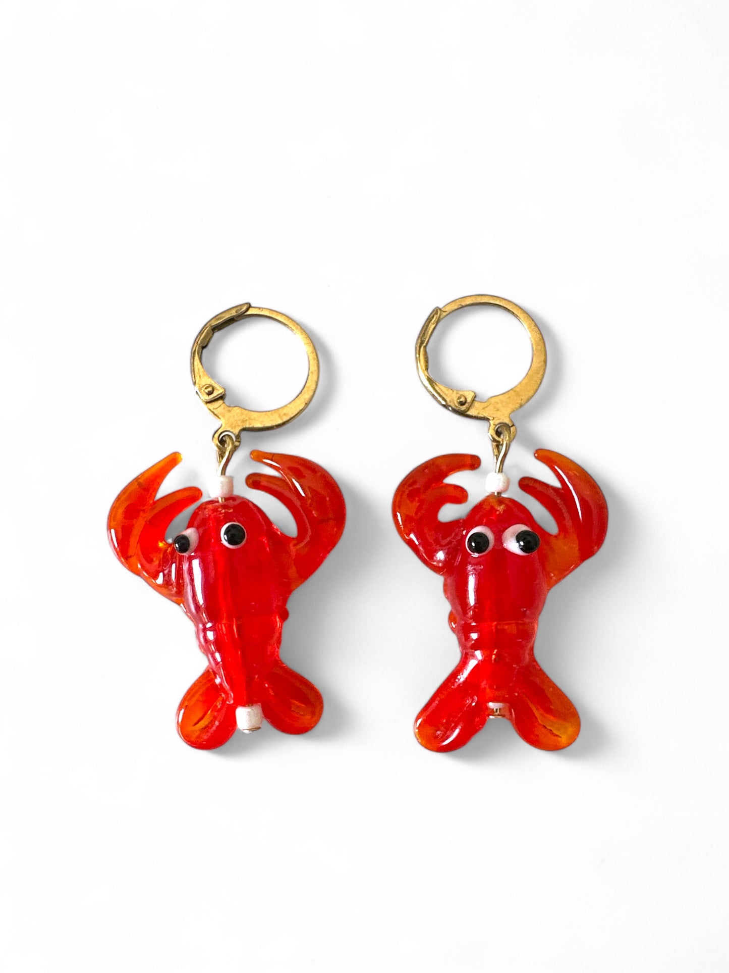 Red Lobster Bold Earrings