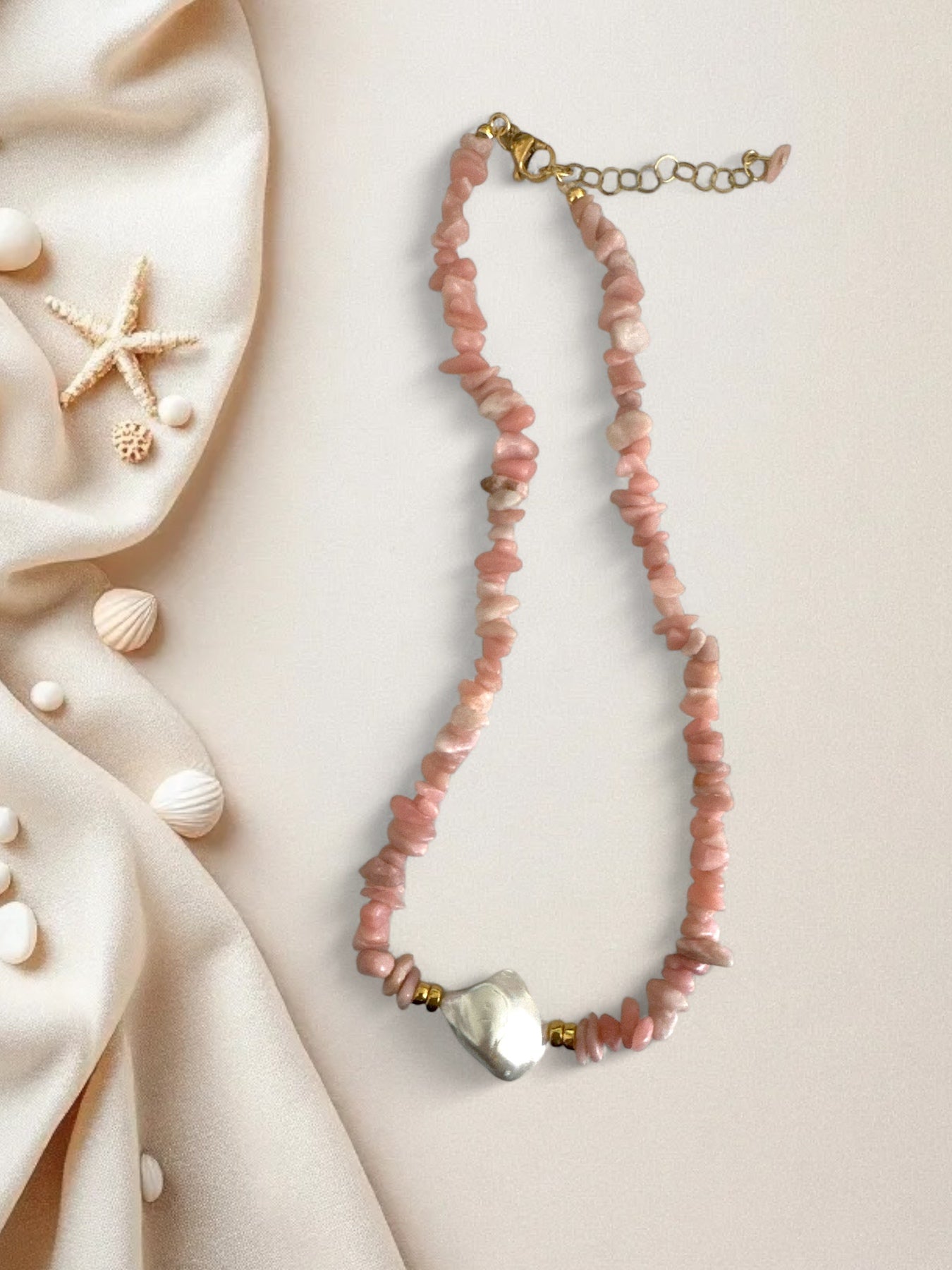 Color Flow – Natural Stones Necklace
