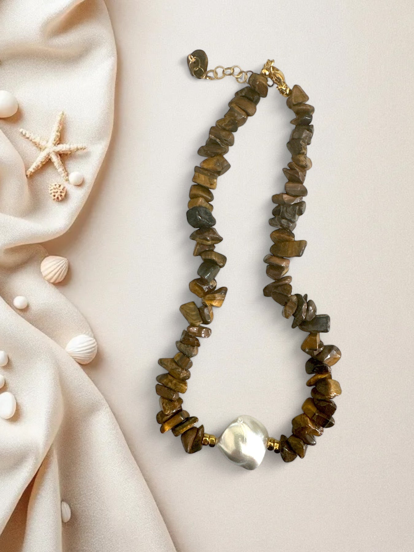 Color Flow – Natural Stones Necklace