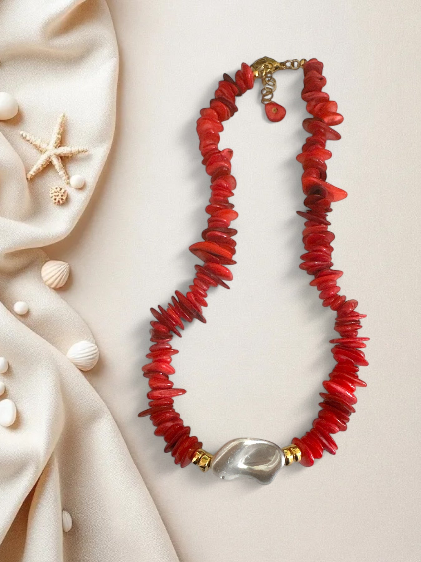 Color Flow – Natural Stones Necklace