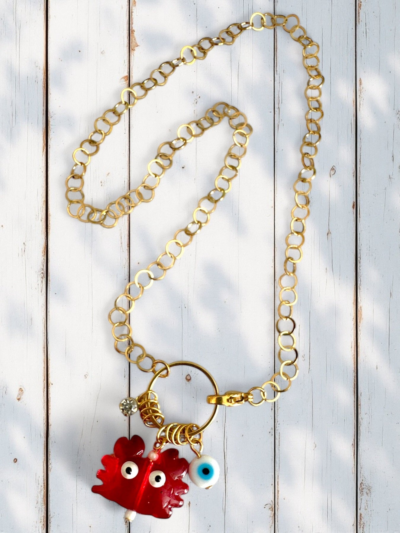 Crab Me Baby Necklace