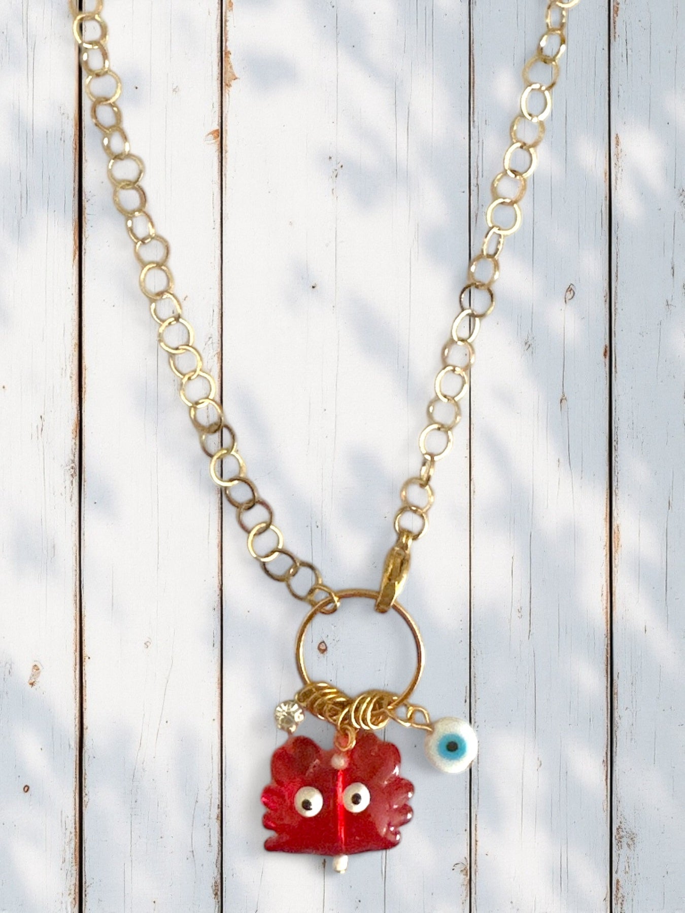 Crab Me Baby Necklace