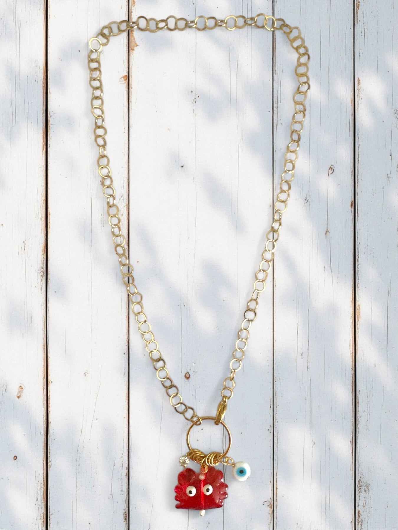 Crab Me Baby Necklace