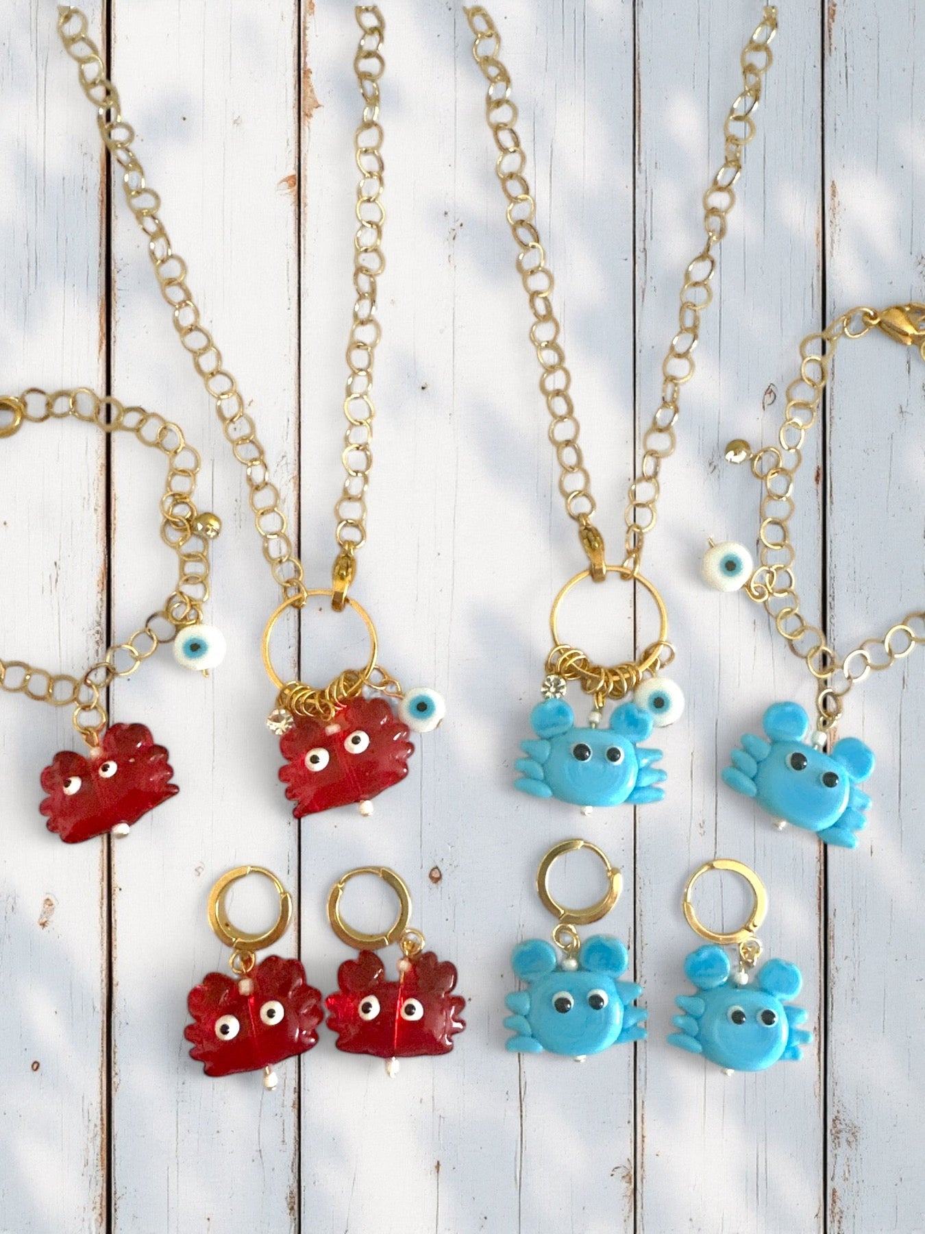 Crab Me Baby Necklace