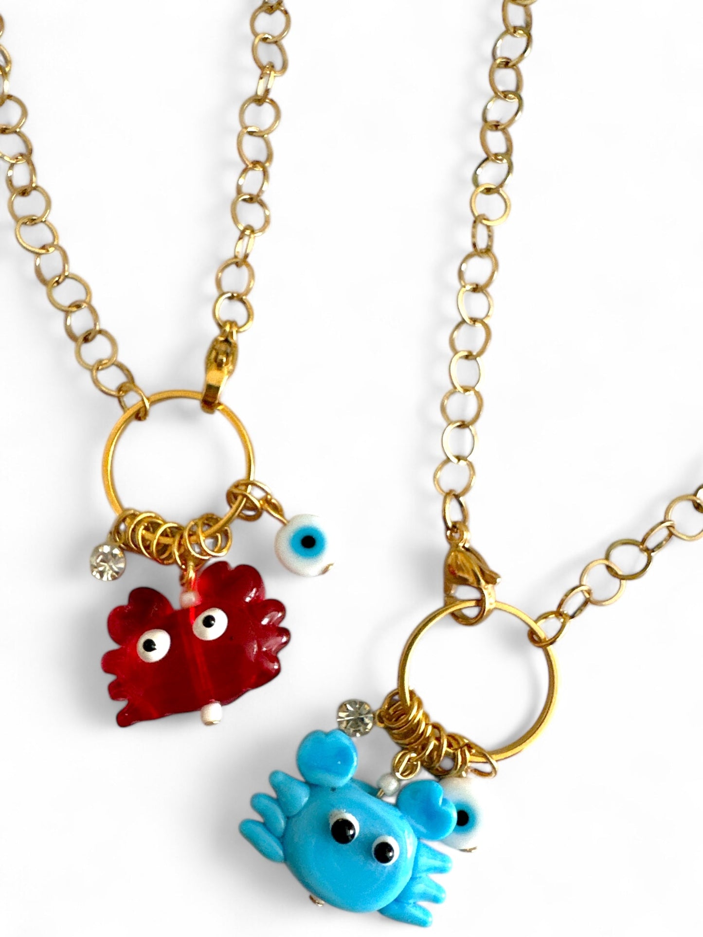Crab Me Baby Necklace
