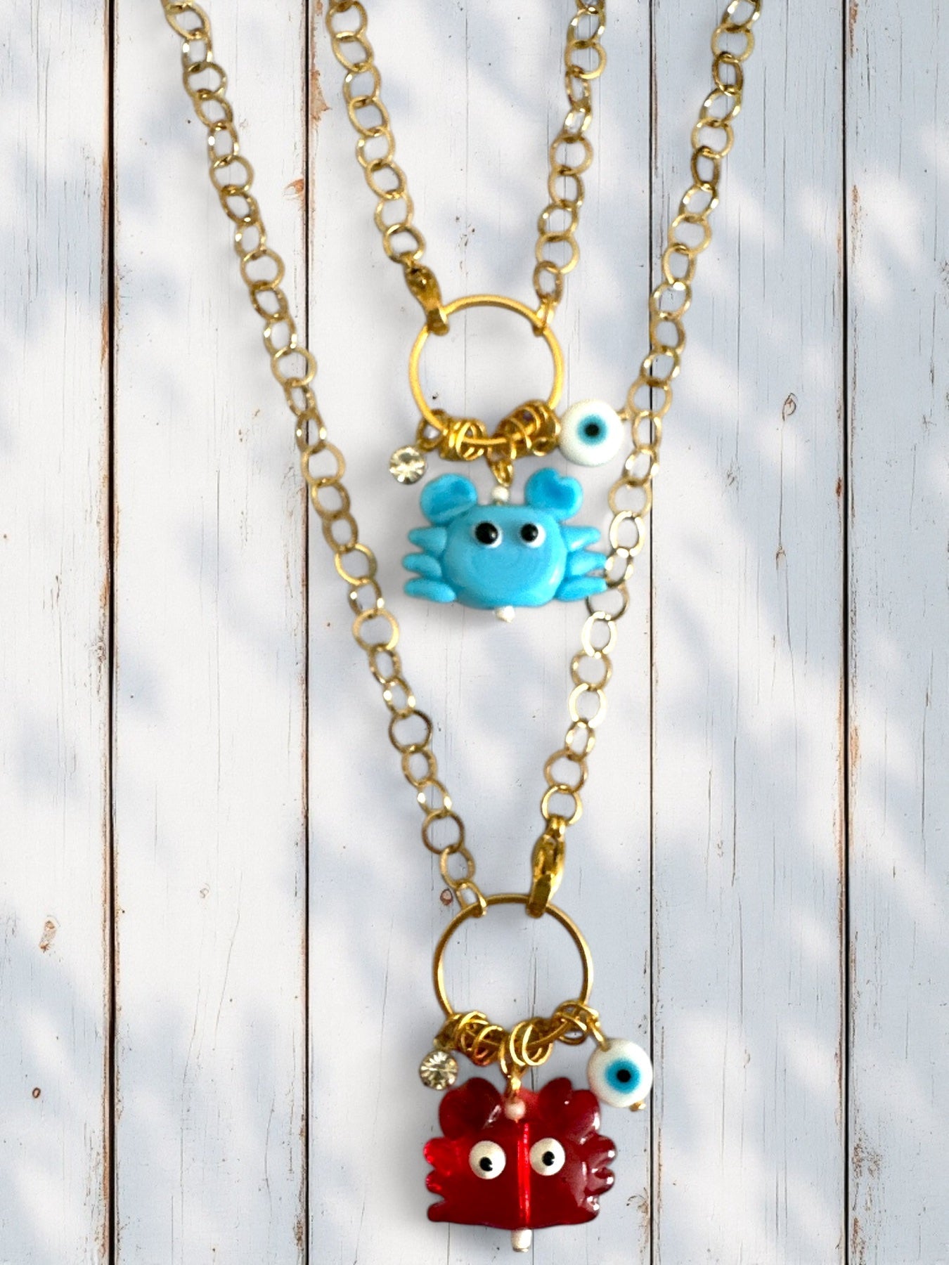 Crab Me Baby Necklace