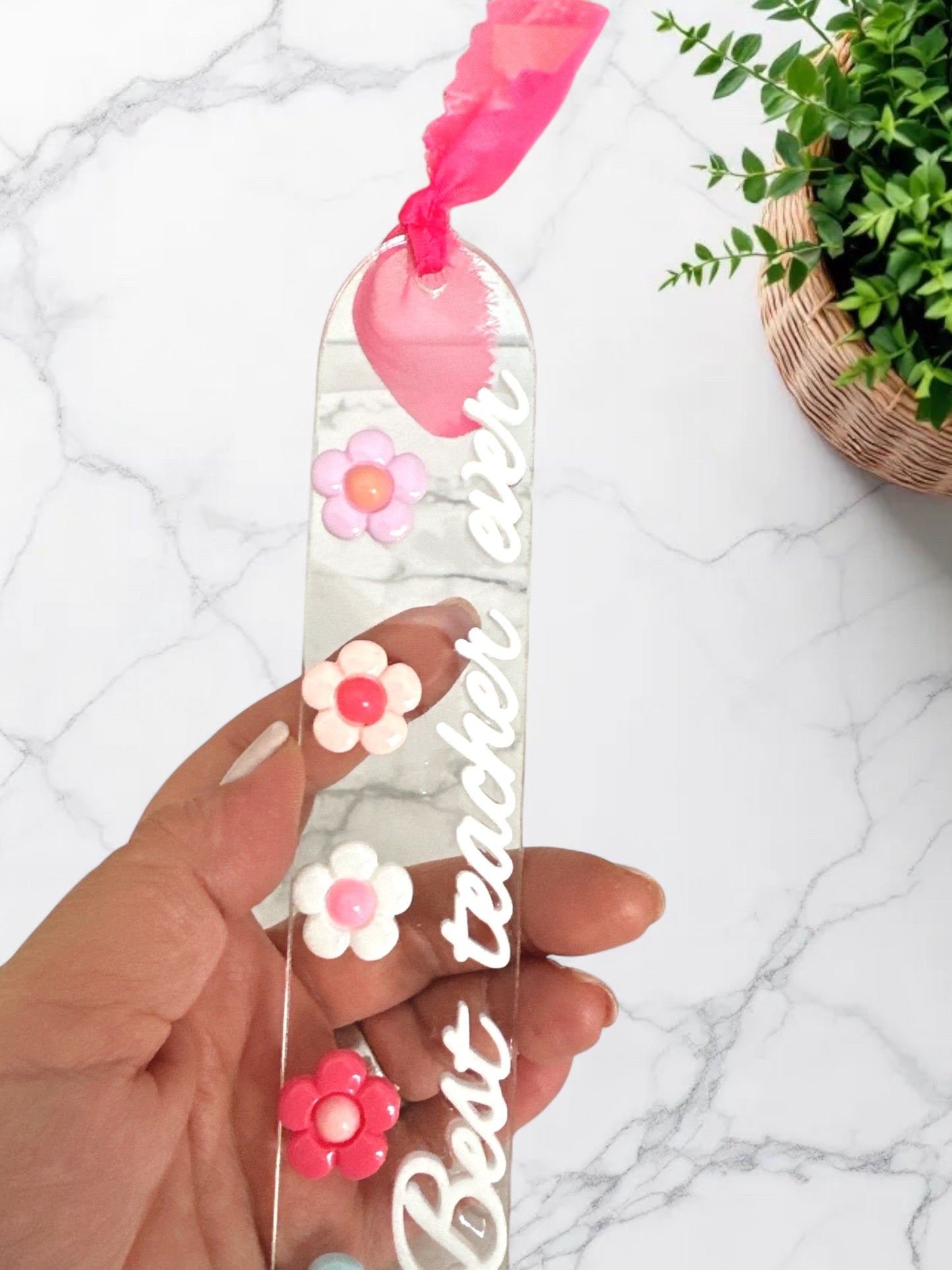 🌸 Best Teacher Ever – Λουλούδια